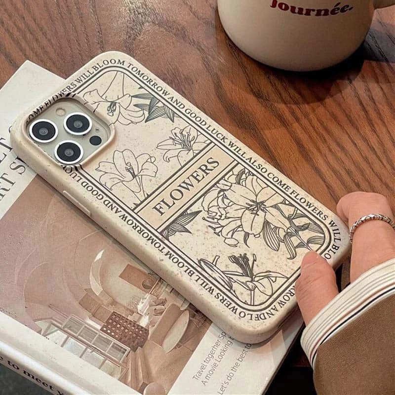 TPU чохол Font на Apple iPhone 13 Pro Max (6.7") – Flowers. Фото 2 з 4