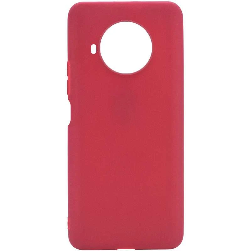 

Цветной силиконовый чехол для Xiaomi Mi 10T Lite / Redmi Note 9 Pro 5G (Бордовый), Бордовий