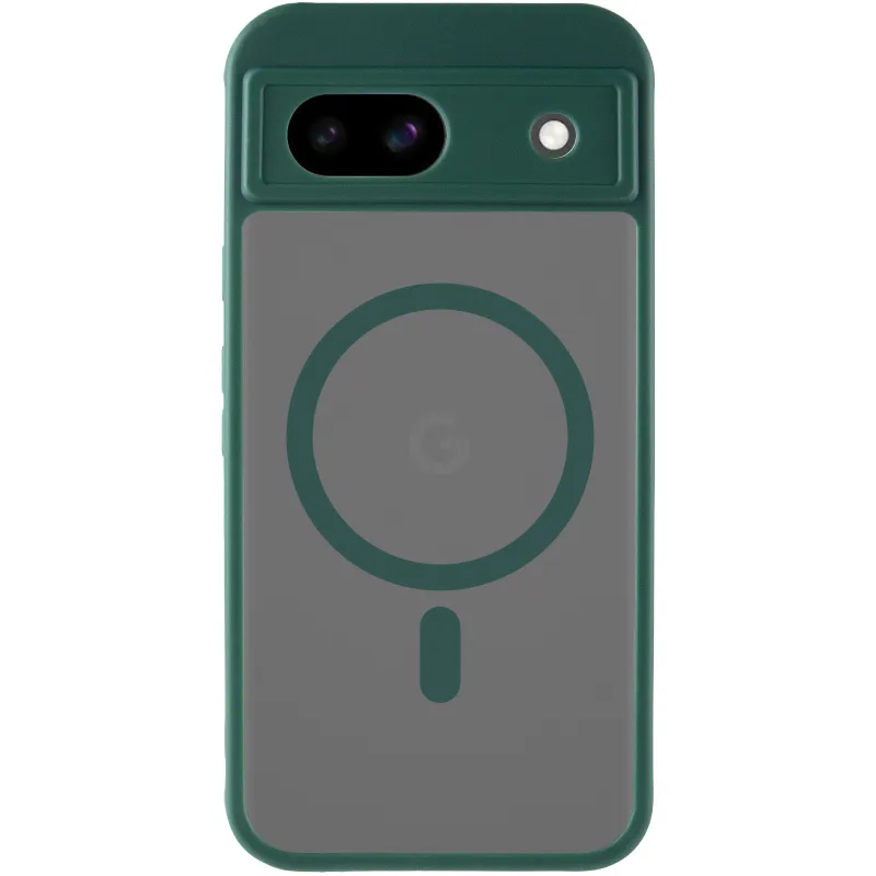 Чехол TPU Bloom with Magnetic Fit для Google Pixel 8a – Green. Фото 4 из 7