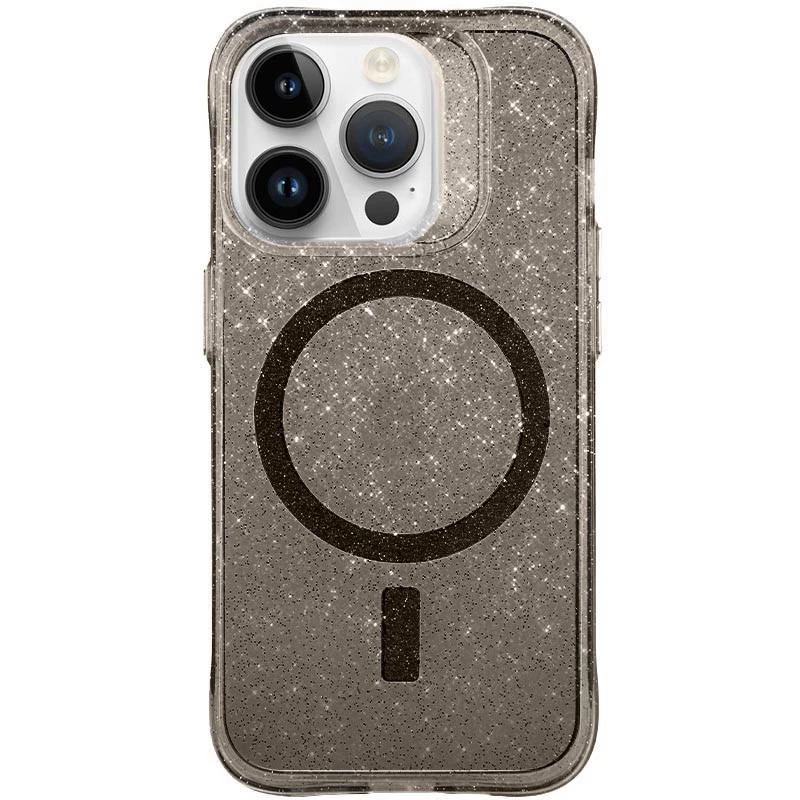 Звездный чехол с MagSafe на Apple iPhone 16 Pro Max – Black. Фото 1 из 4