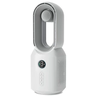 Настільний вентилятор F8 3in1 з Bluetooth-динаміком і нічником 4000mAh фото 1 з 2