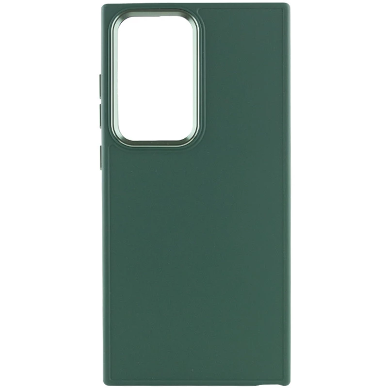 

TPU чохол Bonbon з металевими кнопками на Samsung Galaxy S24 Ultra (Зелений / Army green)