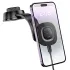 Автотримач з БЗП Hoco HW31 Crown Magnetic Wireless Charging 15W – Black / Metal gray. Фото 3 з 6