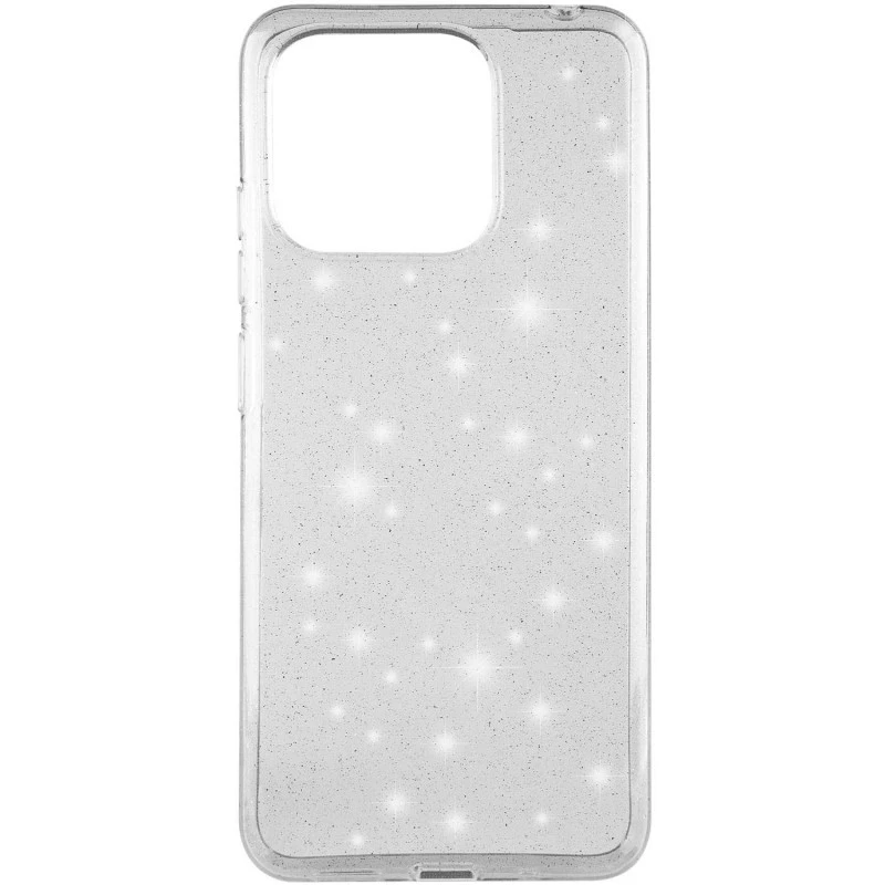 Блискучий силіконовий чохол на Xiaomi Redmi 10C – Clear. Фото 2 з 5