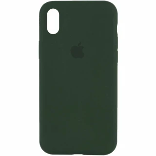 Чехол Silicone Case с закрытым низом для Apple iPhone XS (5.8") фото 1 из 1