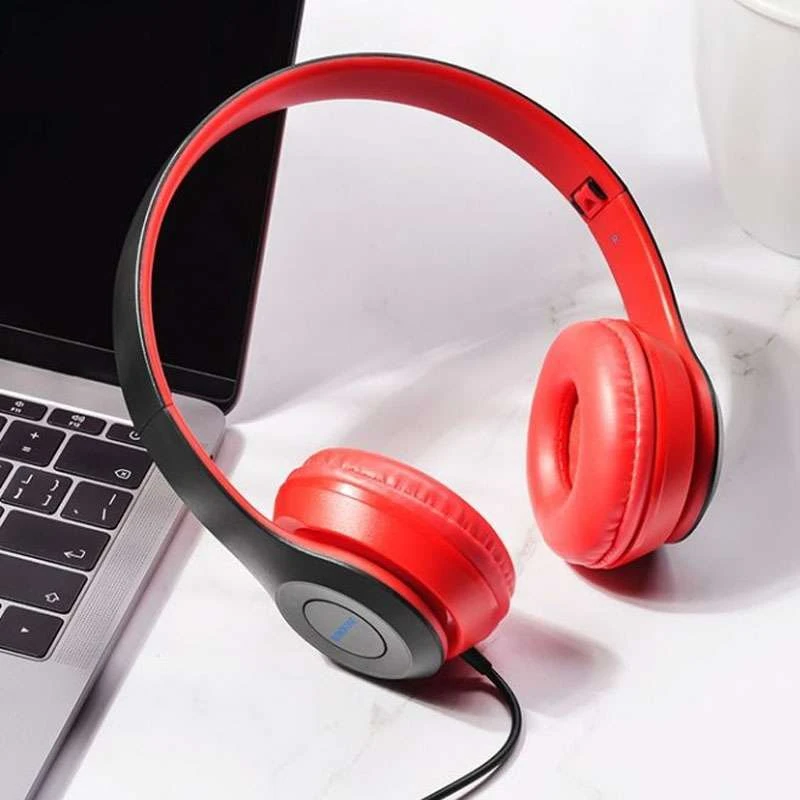 Стереонавушники BOROFONE BO5 – Червоний. Фото 3 з 4