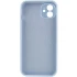 Чохол Silk Full Camera Protective (AA) NO LOGO для Apple iPhone 12 (6.1") – Блакитний / Sweet Blue. Фото 2 з 3