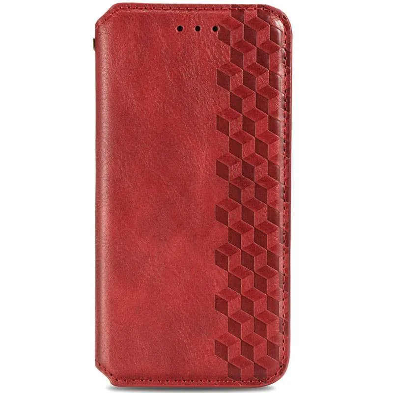 Чехол книжка GETMAN Cubic для Samsung Galaxy S20 FE – Красный. Фото 1 из 5