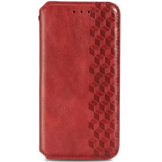 Чохол книжка GETMAN Cubic для Samsung Galaxy S20 FE — Червоний