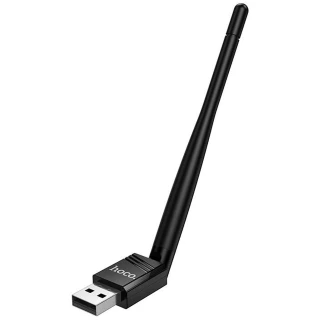WiFi адаптер Hoco HI37 WiFi4 USB External Antenna 150Mbps фото 1 з 6