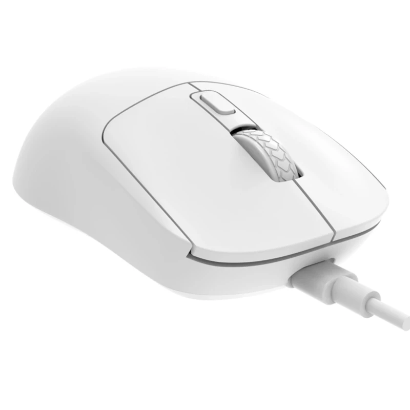 Мышь проводная WIWU WM111 Wired Mouse – White. Фото 5 из 5