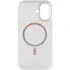 TPU+PC чехол Blueo Skin Friendly Frosted with MagSafe для Apple iPhone 17 (6.3") – Белый / White. Фото 5 из 7
