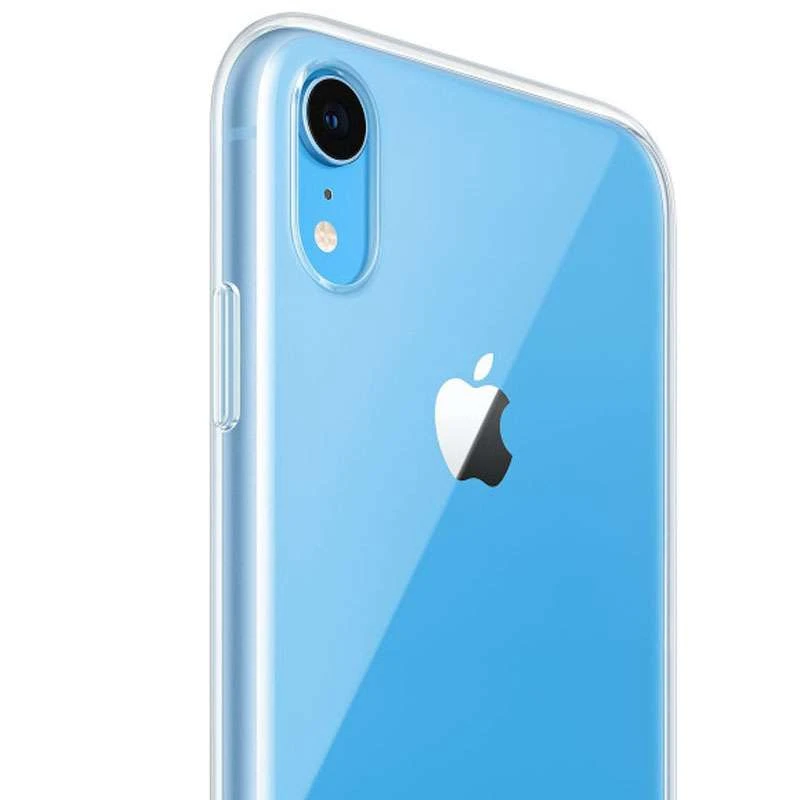 Ультратонкий силіконовий чохол 1мм на Apple iPhone XR (6.1") – Безбарвний (прозорий). Фото 2 з 3