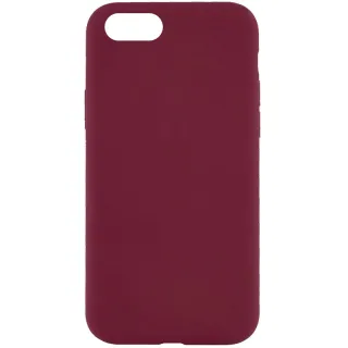 Чохол Silk Full Protective (AA) NO LOGO для Apple iPhone 6/6s (4.7") — Бордовий / Plum