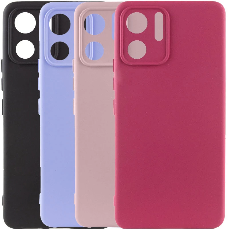 Кольоровий силіконовий чохол GETMAN із закритою камерою для Motorola Edge 40 фото 2 з 2