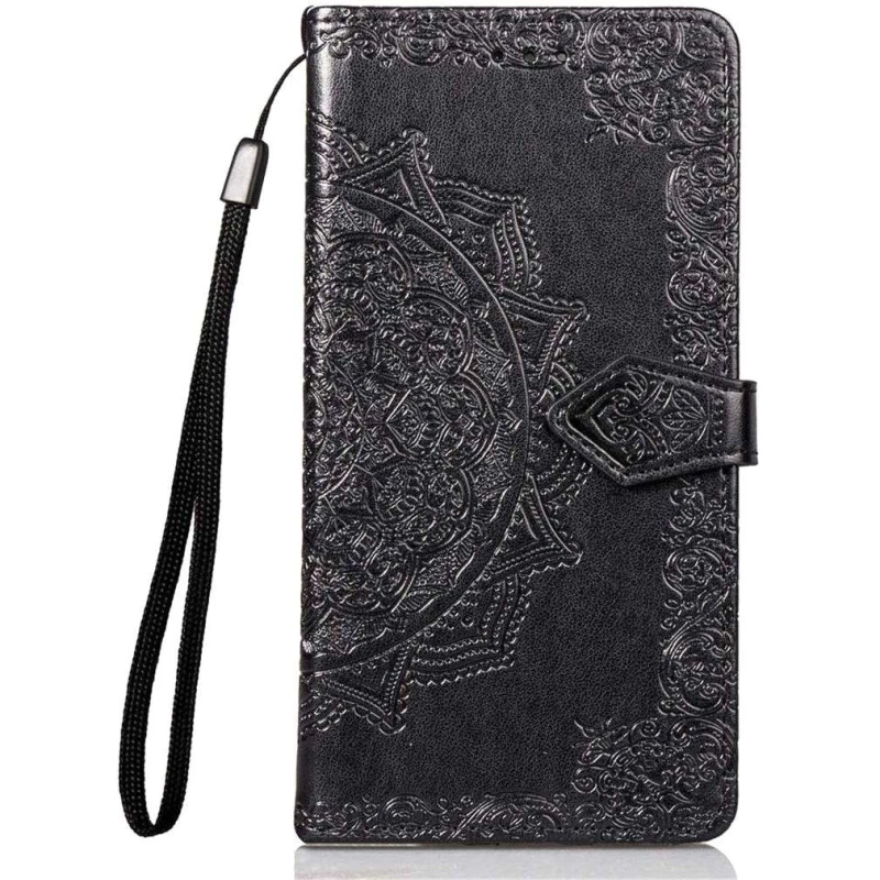 Кожаный чехол-книжка Art Case с визитницей для Huawei Mate 10 Lite – Черный. Фото 2 из 6