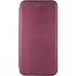 Чехол-книжка классический для Xiaomi Redmi Note 9s / Note 9 Pro / Note 9 Pro Max – Бордовый. Фото 1 из 5