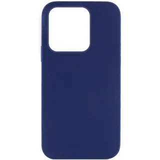 Чохол Silk Full Protective (AA) NO LOGO для Apple iPhone 14 Pro Max (6.7") — Синій / Deep navy
