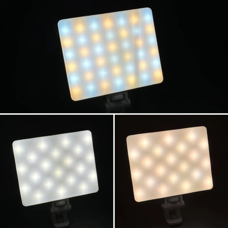 Відеосвітло MJ-06 RGB magnetic 1000mAh 3000-7000K (11*9см) – White. Фото 5 з 6