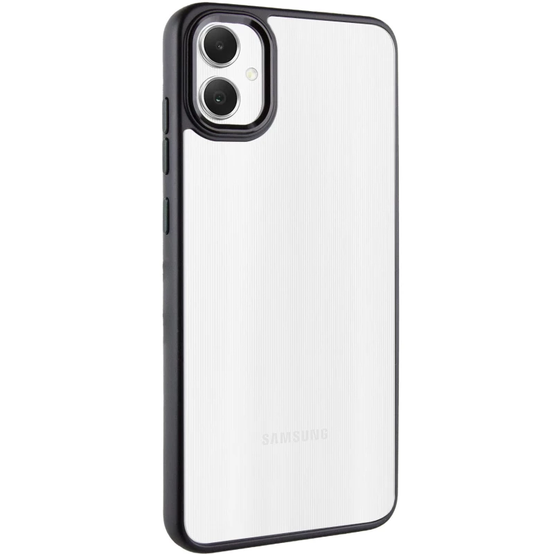Захистний чохол TPU+PC матовий на Samsung Galaxy A05 – Black. Фото 1 з 11