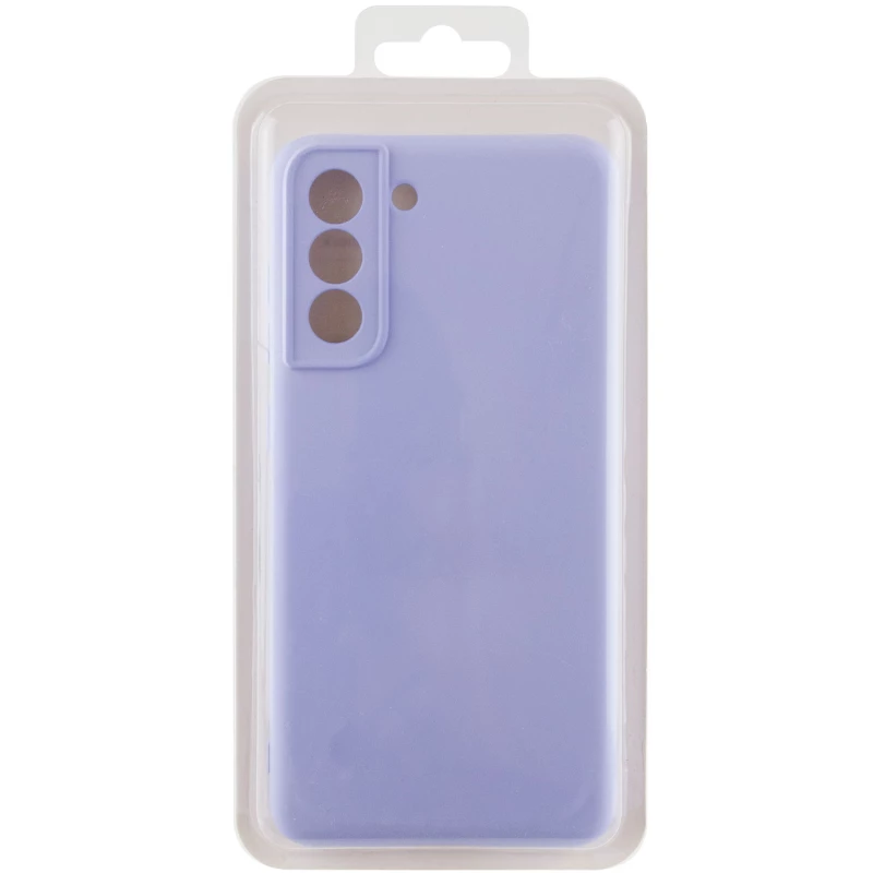 Чохол Silicone Case Lakshmi Plus з закритою камерою на Samsung Galaxy S22 – Бузковий / Dasheen. Фото 6 з 7