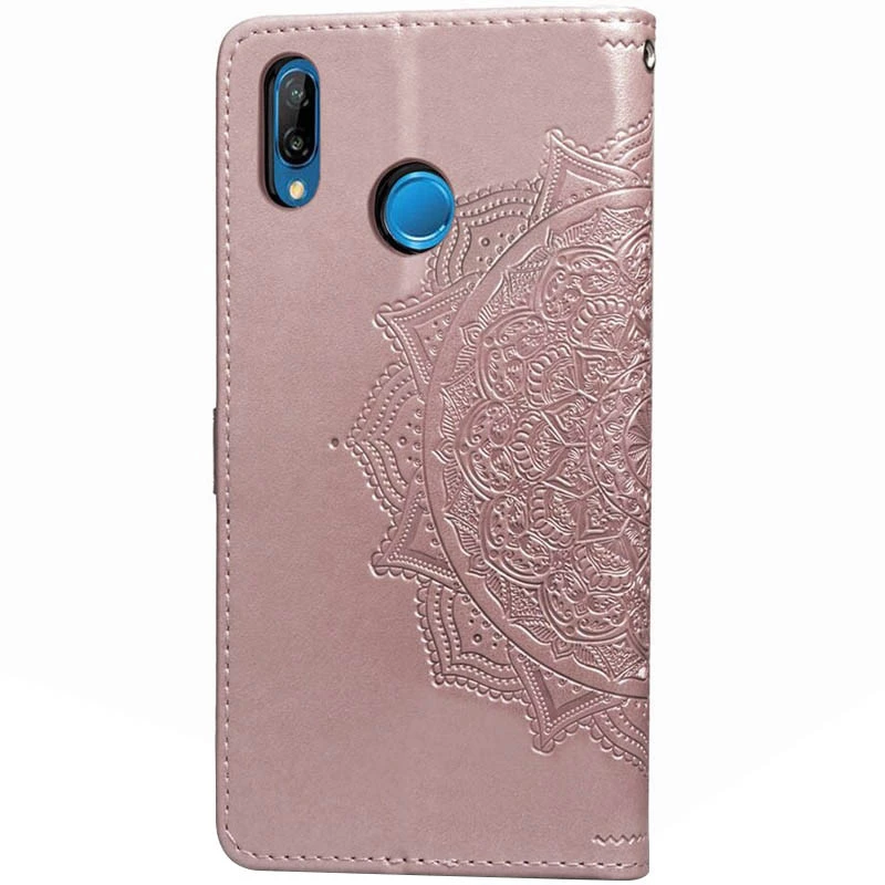 Шкіряний чохол-книжка Art Case з візитницею для Huawei P Smart+ (nova 3i) – Рожевий. Фото 3 з 7