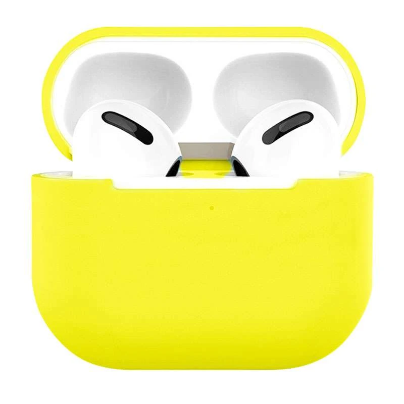 

Силіконовий футляр для навушників AirPods 3 (Жовтий / Neon Yellow)
