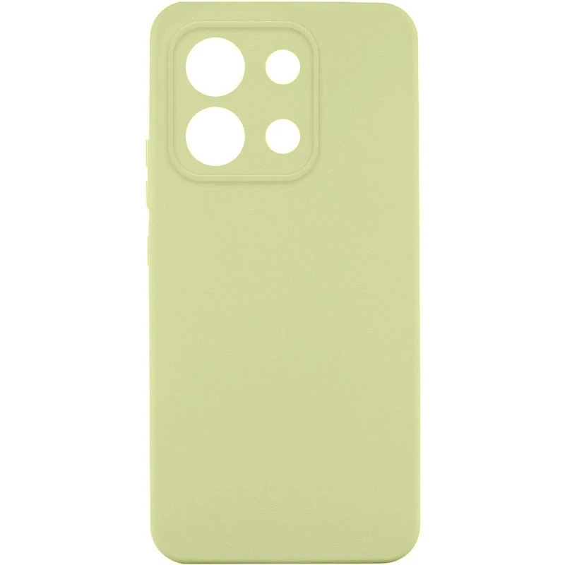 

Чехол Silicone Case Lakshmi Plus с закрытой камерой для Xiaomi Redmi Note 13 Pro 4G (Желтый / Mellow Yellow), Жовтий / mellow yellow