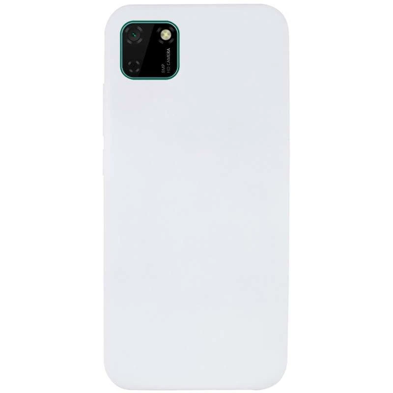 

Чохол Silicone Case без лого на Huawei Y5p (Білий / White)