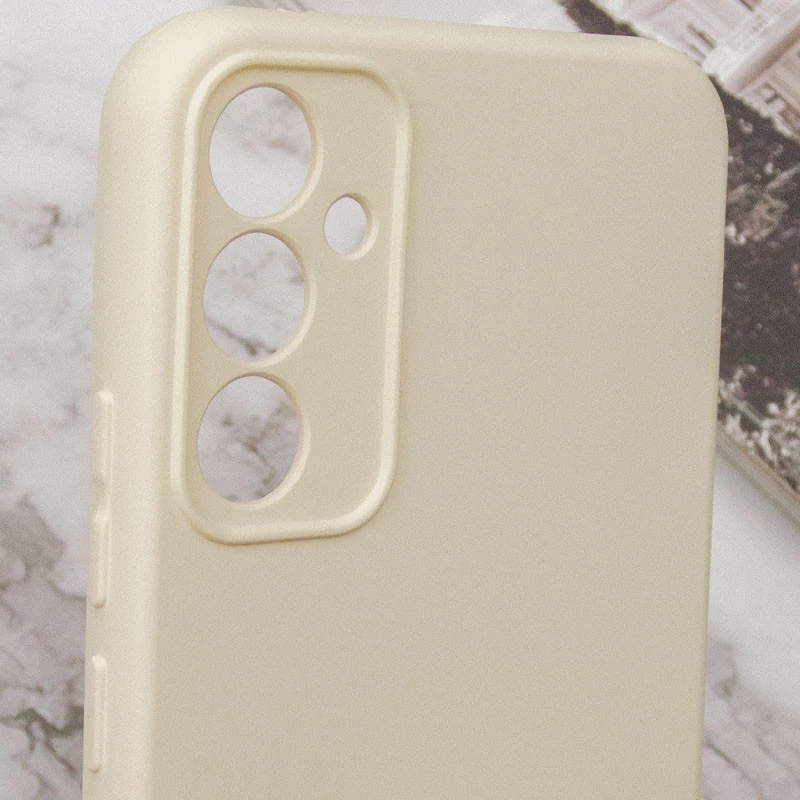Чехол Silicone Case Lakshmi с закрытой камерой для Samsung Galaxy S24 – Песочный / Sand. Фото 8 из 9
