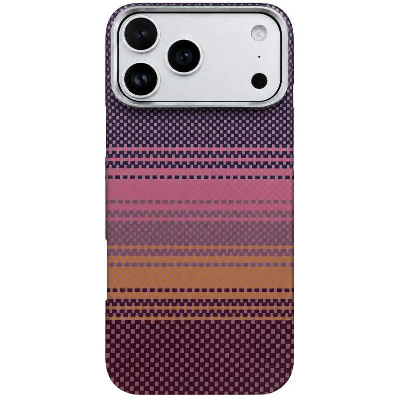 Чохол PC Carbon Protection Slim with MagSafe для Apple iPhone 17 Pro Max (6.9") – Cherry. Фото 1 з 2