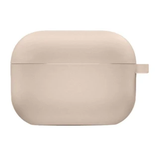 Силиконовый футляр с микрофиброй для наушников Airpods Pro фото 1 из 5