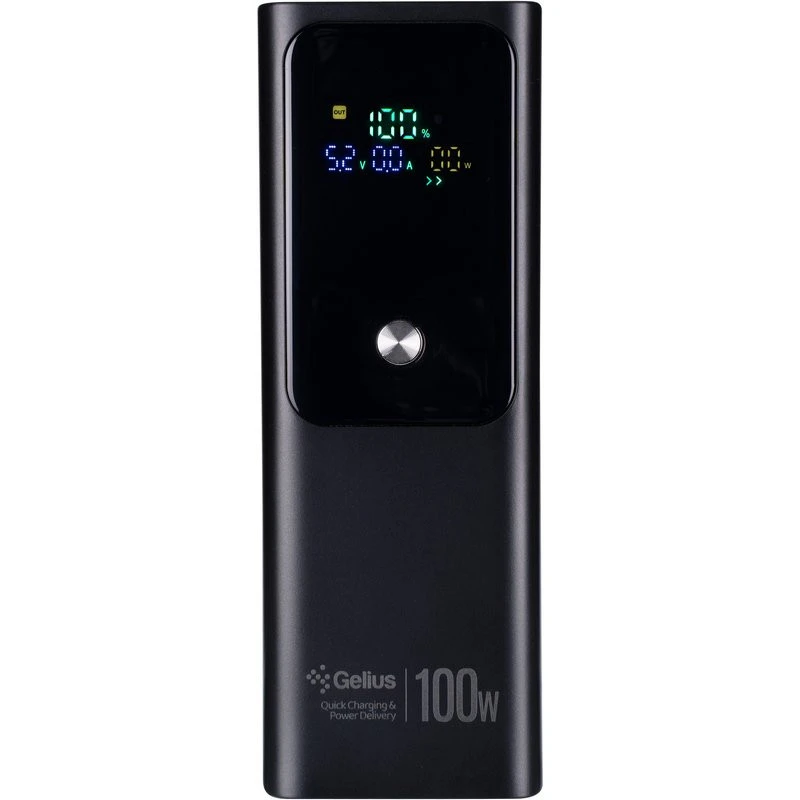 Портативний ЗП Power Bank Gelius GT GP-PB307 100W QC+PD 20000mAh – Black. Фото 7 з 7