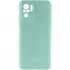 Силіконовий чохол Molan Cano Smooth на Xiaomi Redmi Note 10 / Note 10s – Бірюзовий. Фото 1 з 4