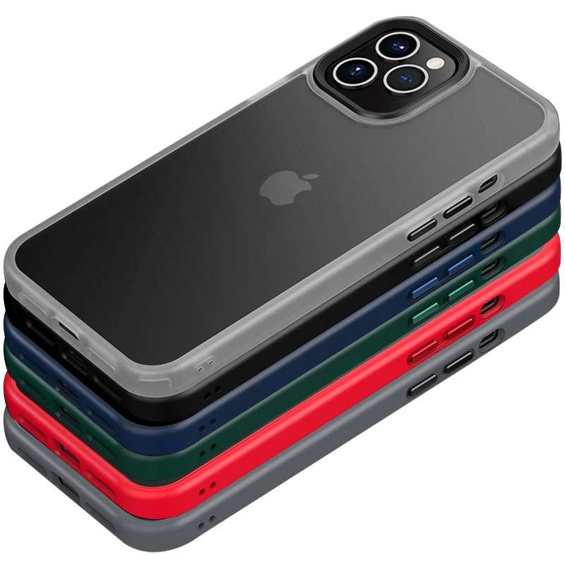

TPU+PC з металевими кнопками на Apple iPhone 12 Pro (6.1")