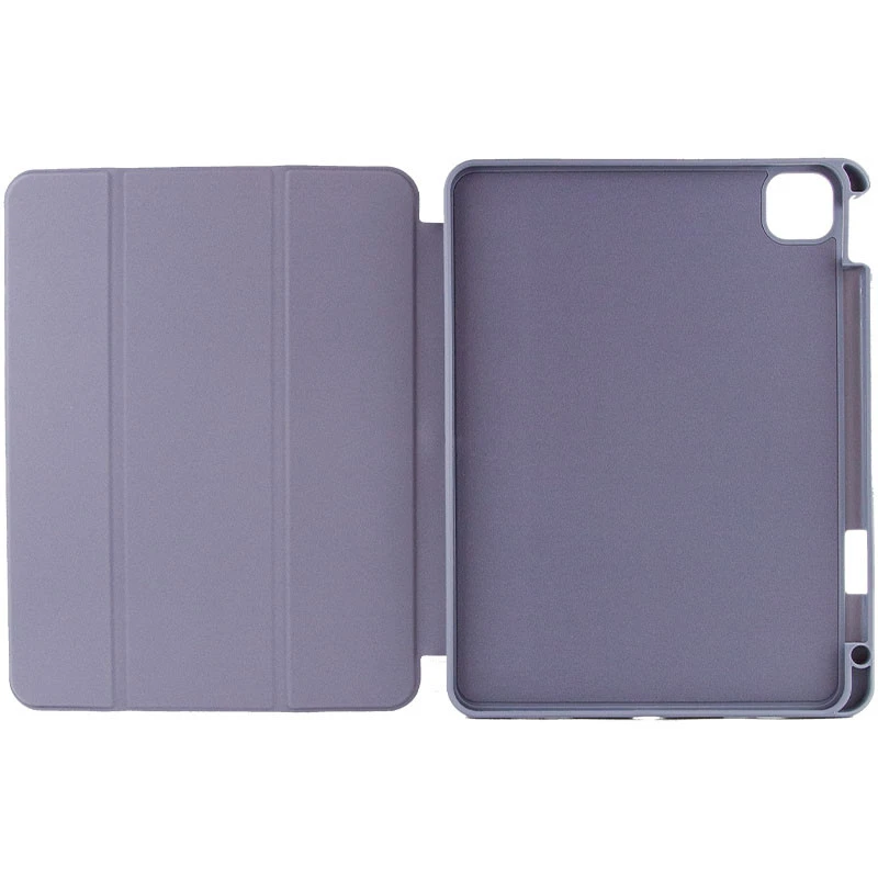 Чохол для планшету з відкритими кнопками на Apple iPad 12.9 (2020) – Lavender gray. Фото 3 з 8
