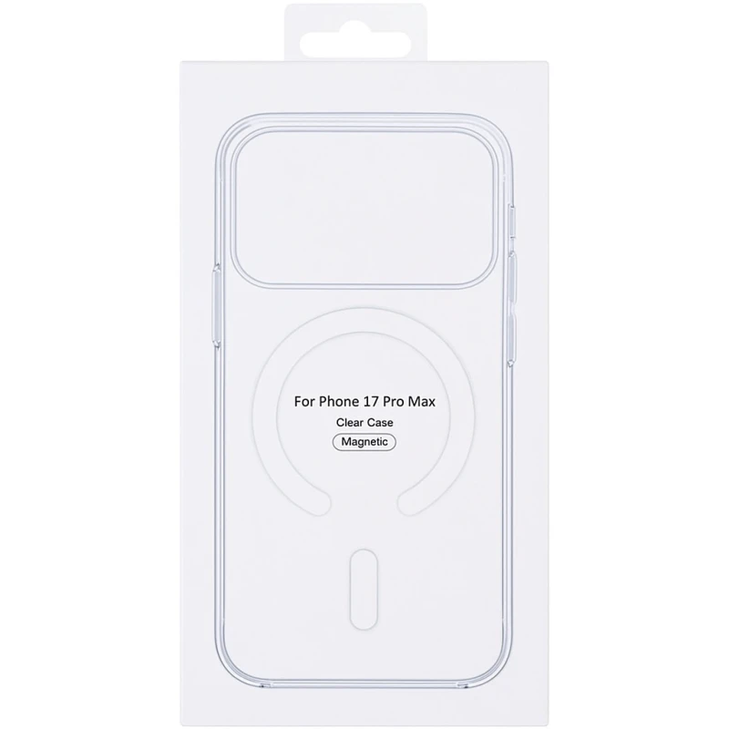 Clear Case with MagSafe and Animation для Apple iPhone 17 Pro Max (6.9") – Clear. Фото 5 з 6