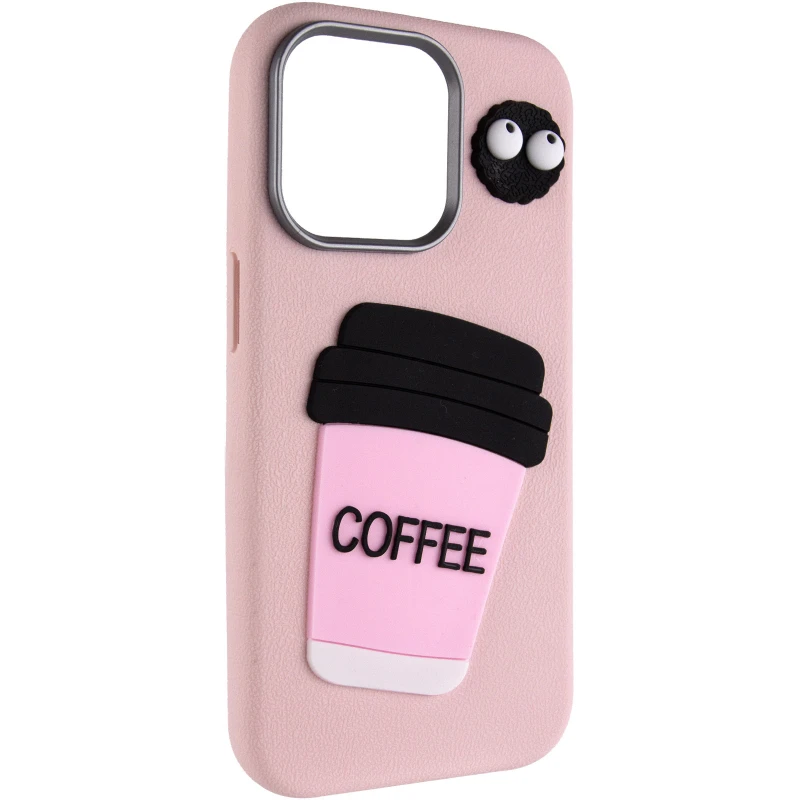 Чохол Labubu Toys для Apple iPhone 11 Pro Max (6.5") – Coffee / Pink. Фото 2 з 5