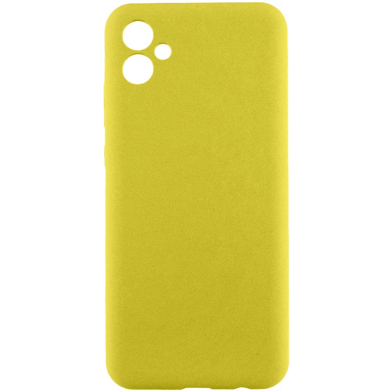 Чехол Silicone Case Lakshmi Plus с закрытой камерой для Samsung Galaxy A06 – Желтый / Flash. Фото 1 из 3