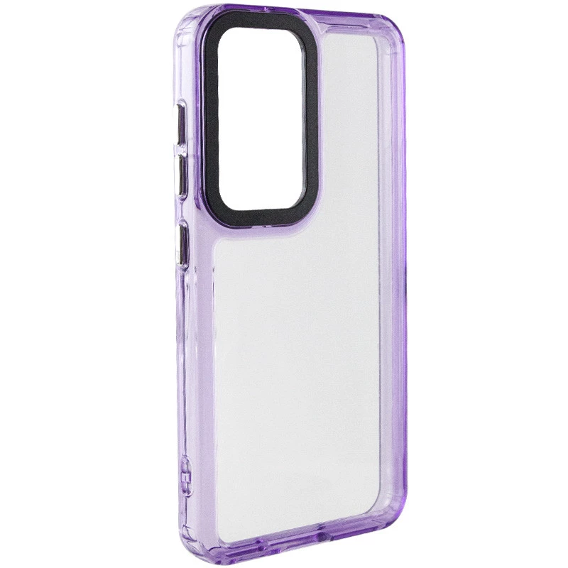Кольоровий чохол TPU+PC на Samsung Galaxy S23 – Purple. Фото 2 з 7