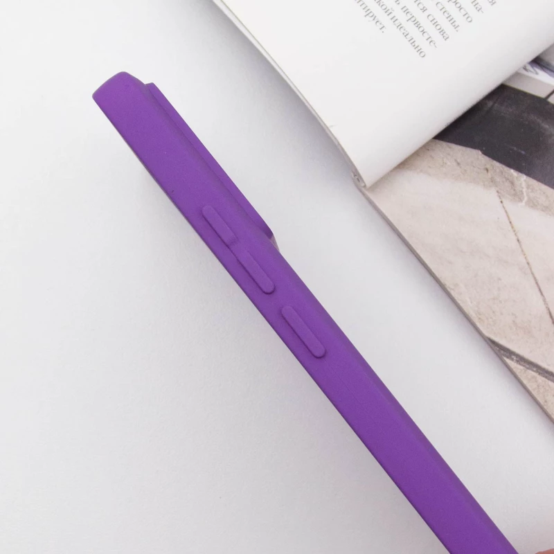 Чохол Silicone Case Lakshmi з закритою камерою на Xiaomi Poco X6 Pro – Фіолетовий / Purple. Фото 5 з 6