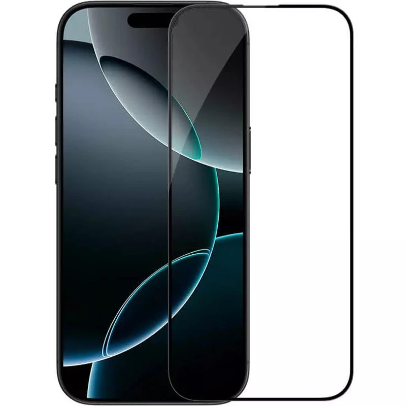 Защитное стекло Nillkin (CP+ max 3D) (full glue) для Apple iPhone 16 Pro Max – Черный. Фото 2 из 10