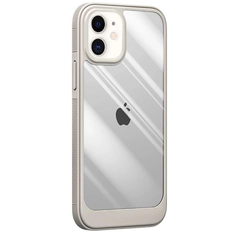 

Силіконовий чохол з щільним обідком на Apple iPhone 11 (6.1") (White)