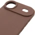 TPU чохол Carbon Protective with Magsafe для Apple iPhone 17 Air (6.5") – Coffee. Фото 5 з 6