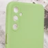 Кольоровий силіконовий чохол із захистом камери на Samsung Galaxy A24 4G – Фісташковий. Фото 6 з 6