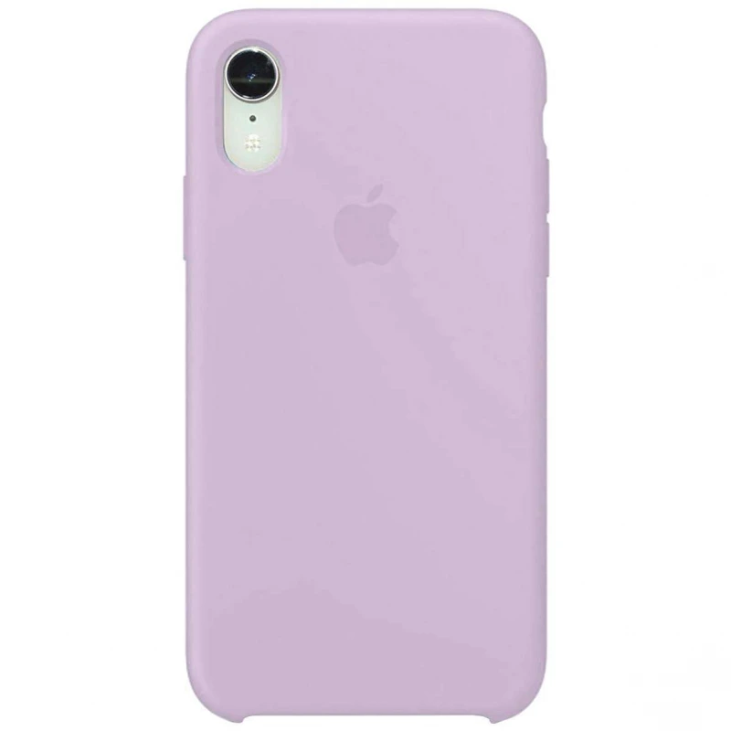 

Чохол Silicone Case на Apple iPhone XR (6.1") (Сірий / Lavender)