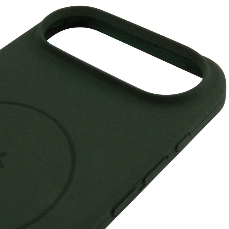 Чохол Silicone Case Full Protective (AA) V2 with MagSafe для Apple iPhone 17 Air (6.5") – Зелений / Cyprus Green. Фото 9 з 11