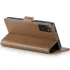 Шкіряний чохол-книжка CaseMe Nappa leather для Xiaomi Redmi Note 11 (Global) / Note 11S – Brown. Фото 5 з 10