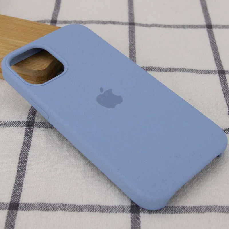 Чохол Silicone Case на Apple iPhone 12 Pro Max (6.7") – Блакитний / Lilac Blue. Фото 2 з 3