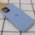 Чохол Silicone Case на Apple iPhone 12 Pro Max (6.7") – Блакитний / Lilac Blue. Фото 2 з 3
